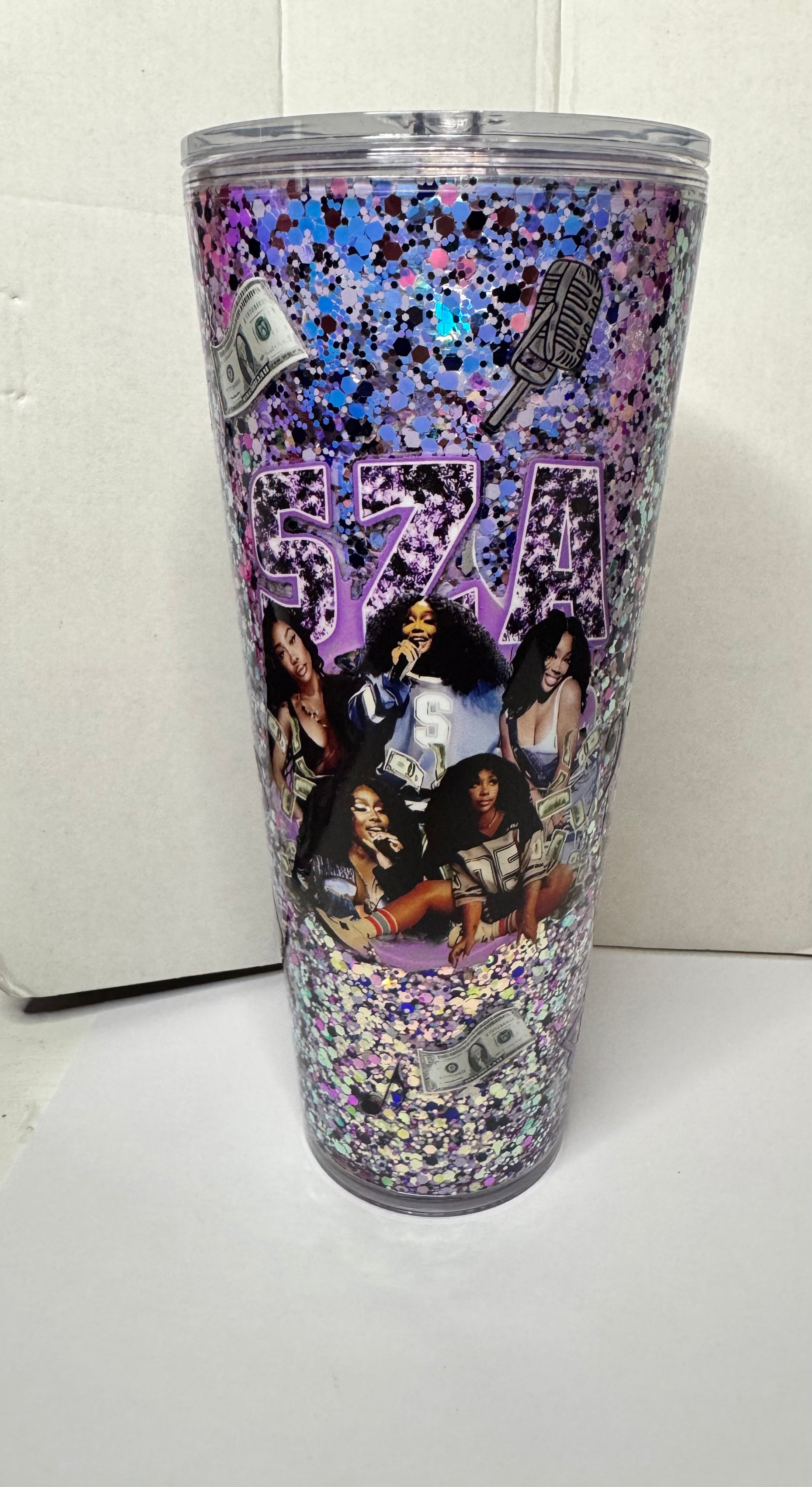 Sza 24oz Glitter Cup