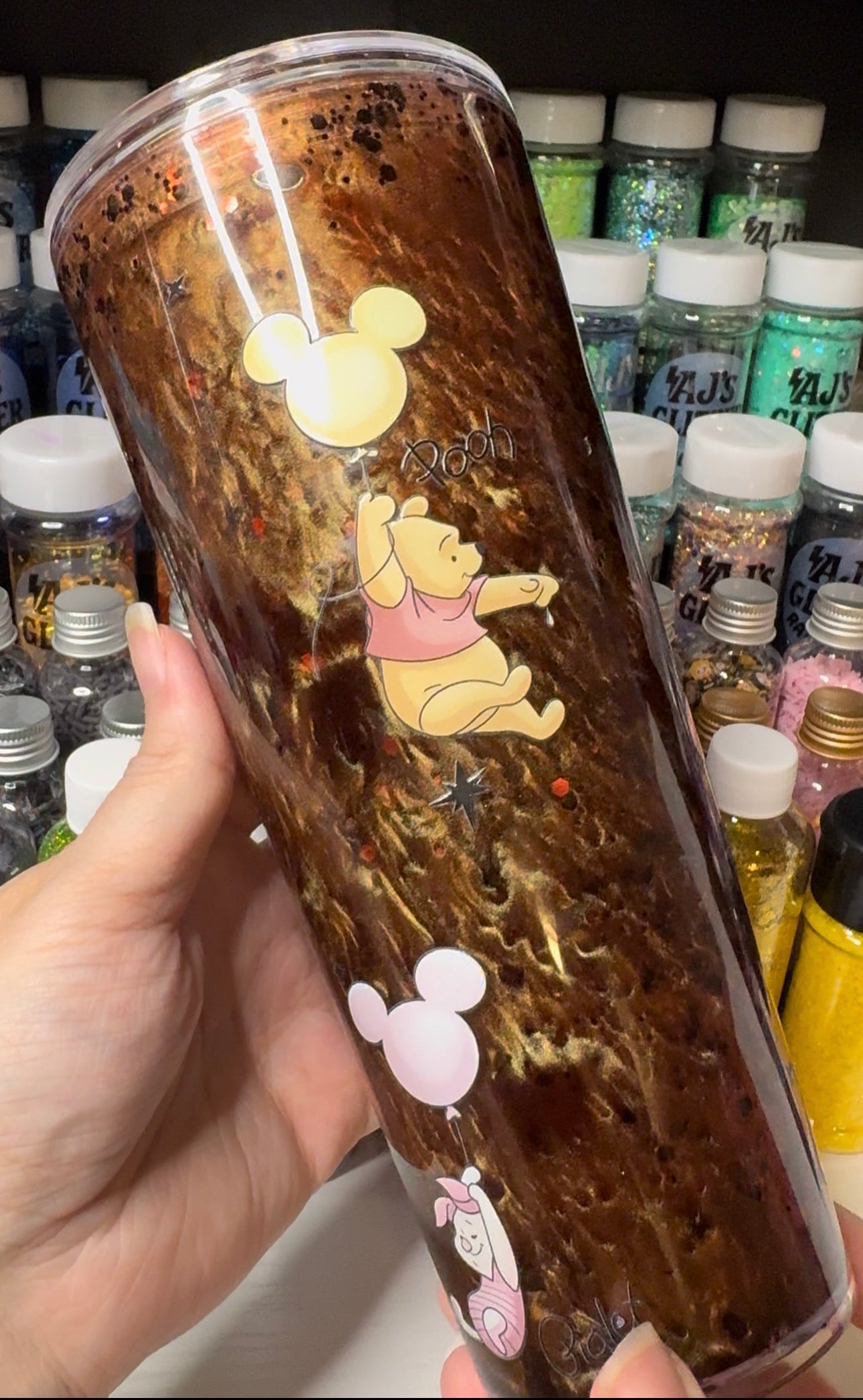 Pooh Cateye Tumbler