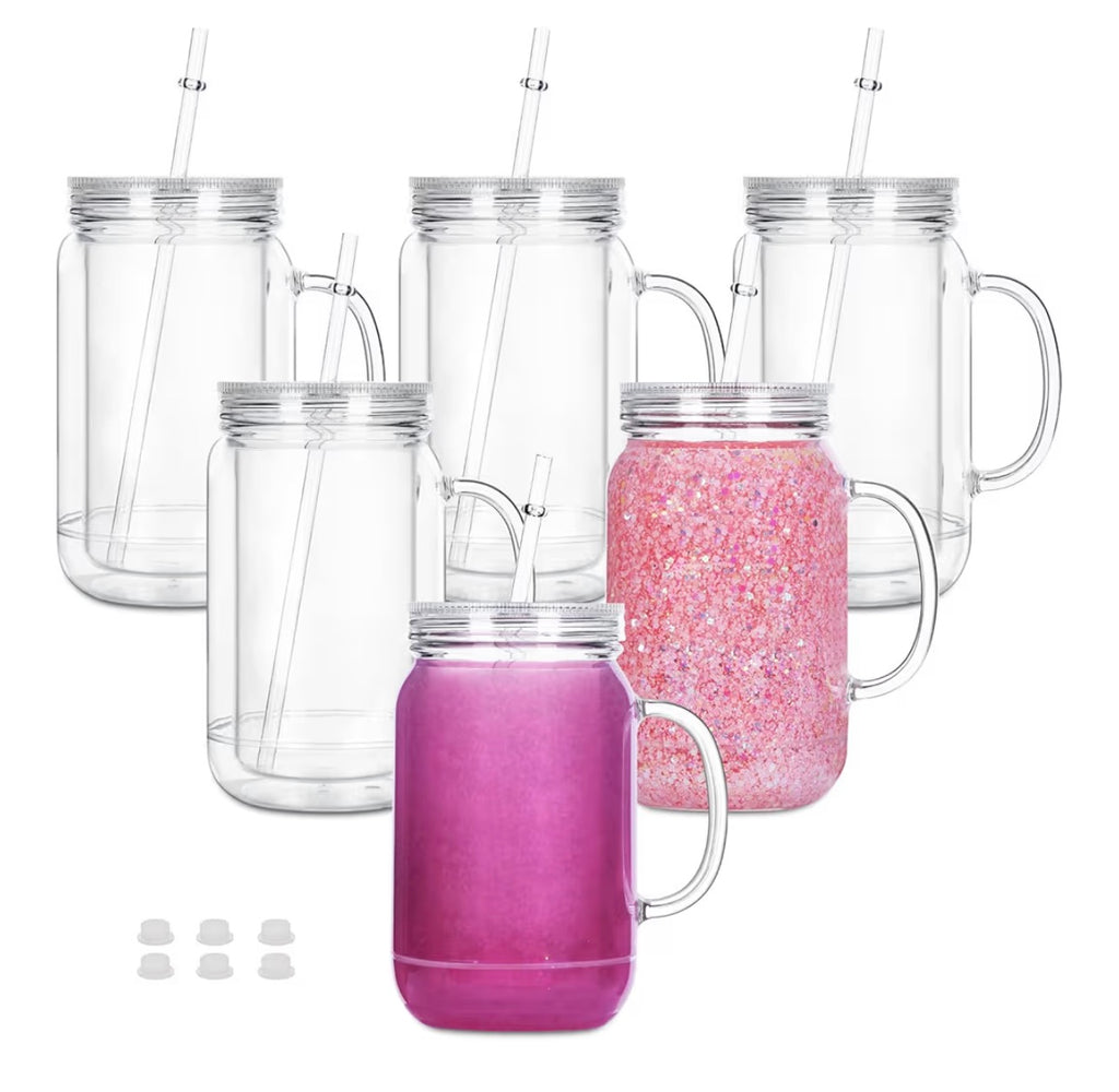 24 OZ Mason Jar Tumbler